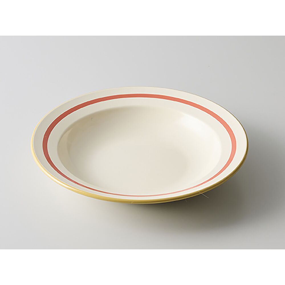 BACKYARD FAMILY「お皿 おしゃれ シンプル 通販 日本製 18cm 皿 丸皿 サラダプレート パスタ皿 中皿 小皿」|食器・キッチングッズ|オレンジ1