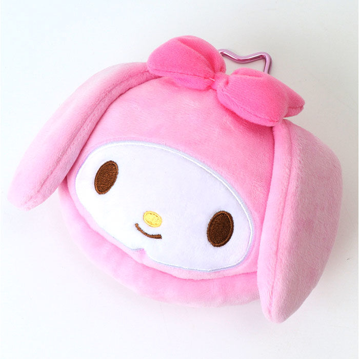 BACKYARD FAMILY「フェイスポーチ キャラクター 通販 フェイス ポーチ 小物入れ かわいい カラビナ付き」|ポーチ|