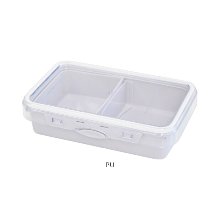 BACKYARD FAMILY「push&push ランチボックス 800ml 通販 弁当箱 お弁当箱 仕切り付き フードコンテナ」|食器・キッチングッズ|