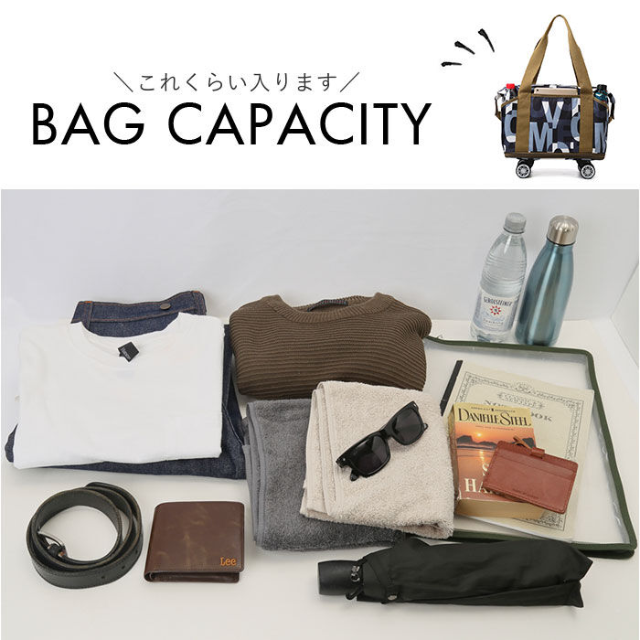 BACKYARD FAMILY「ボストンバッグ 拡張 3way 大容量 キャスター付き 通販 ボストンバック キャリーオンバッグ」|ボストンバッグ|