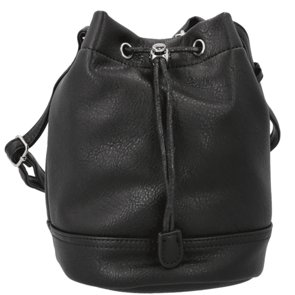 BACKYARD FAMILY「DEVICE デバイス 巾着 ショルダーバッグ 通販 ショルダーバック ショルダー 巾着バッグ」|ショルダー・メッセンジャー|ブラック1