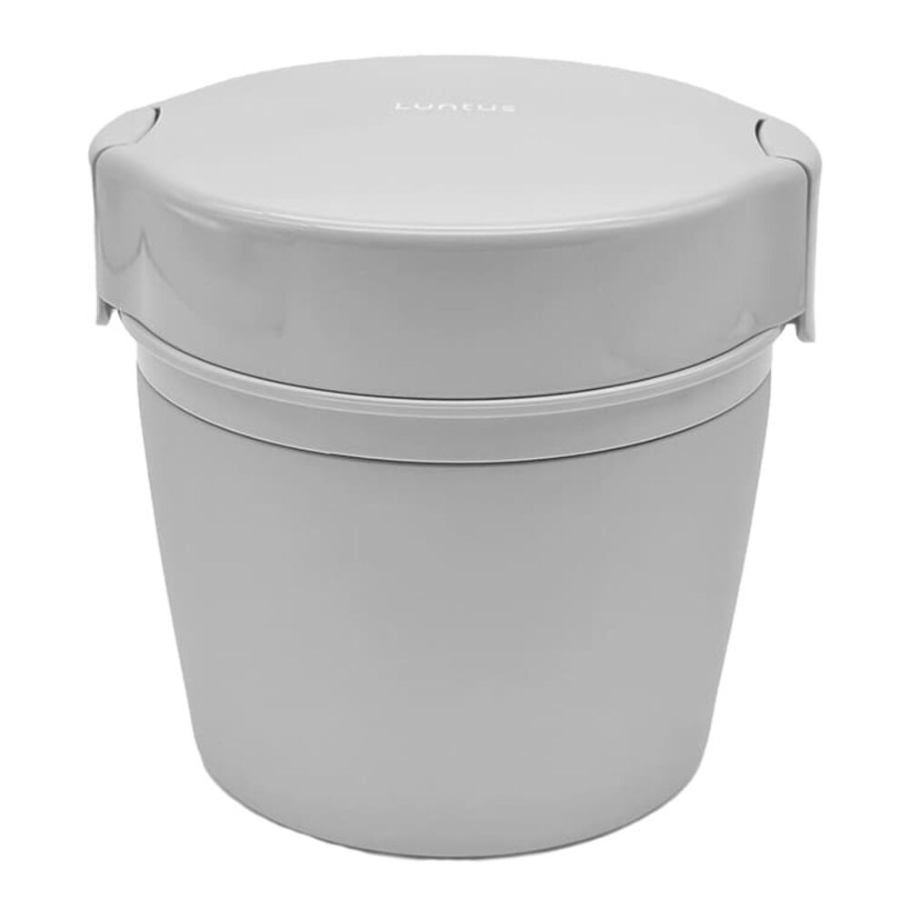 BACKYARD FAMILY「ランタス カフェ丼 500ml 通販 アスベル 弁当箱 保温弁当箱 丼 カフェ丼ランチボックス」|食器・キッチングッズ|グレー1