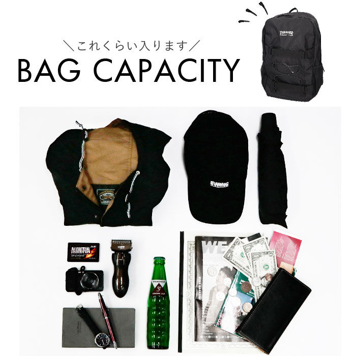 BACKYARD FAMILY「スラッシャー リュック THRASHER VJTH-0019 通販 バックパック リュックサック」|リュック|