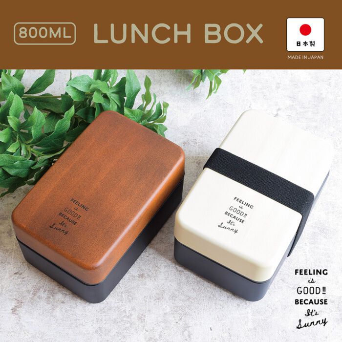 BACKYARD FAMILY「ランチボックス 2段 800ml 通販 日本製 FIG 弁当箱 二段 お弁当箱 メンズ 大容量」|食器・キッチングッズ|