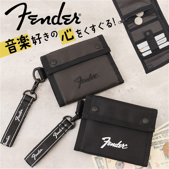 BACKYARD FAMILY「Fender 財布 フェンダー 950-6070 通販 二つ折り財布 2つ折り財布」|財布|