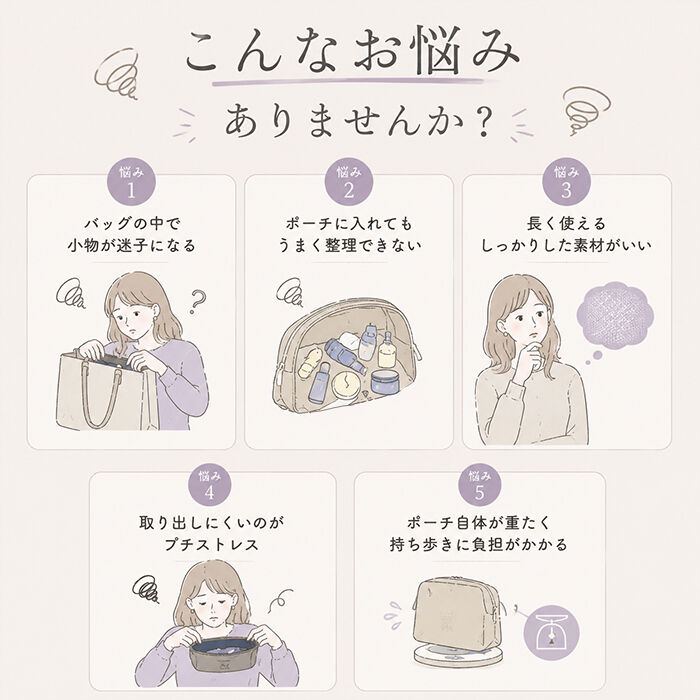 anello「アネロ anello ポーチ ATB5185 通販 口金ポーチ 化粧ポーチ メイクポーチ」|ポーチ|