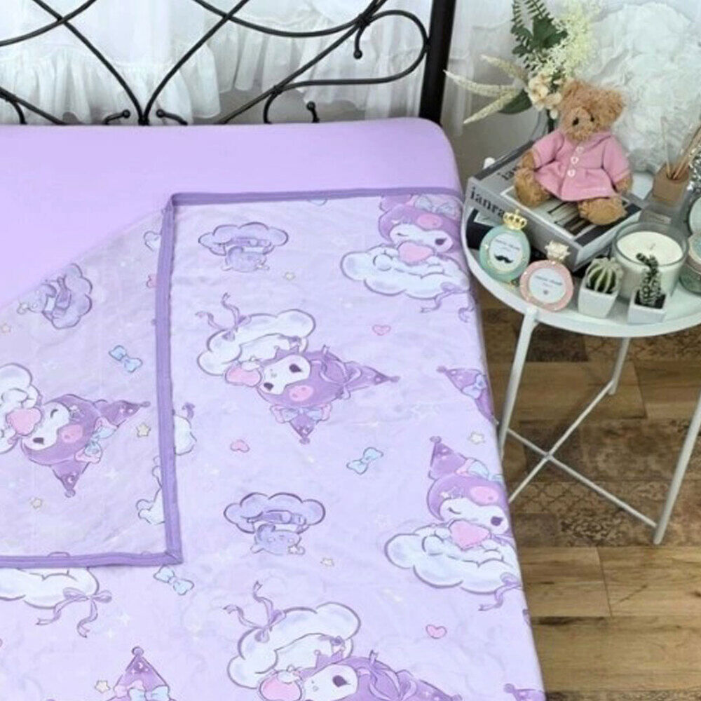 BACKYARD FAMILY「冷感ケット 200x140cm キャラクター 通販 冷感 ケット ひんやりケット 涼感ケット」|その他|パープル1