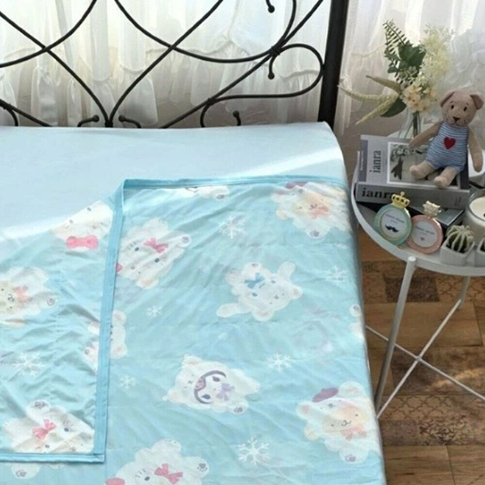BACKYARD FAMILY「冷感ケット 200x140cm キャラクター 通販 冷感 ケット ひんやりケット 涼感ケット」|その他|ブルー2