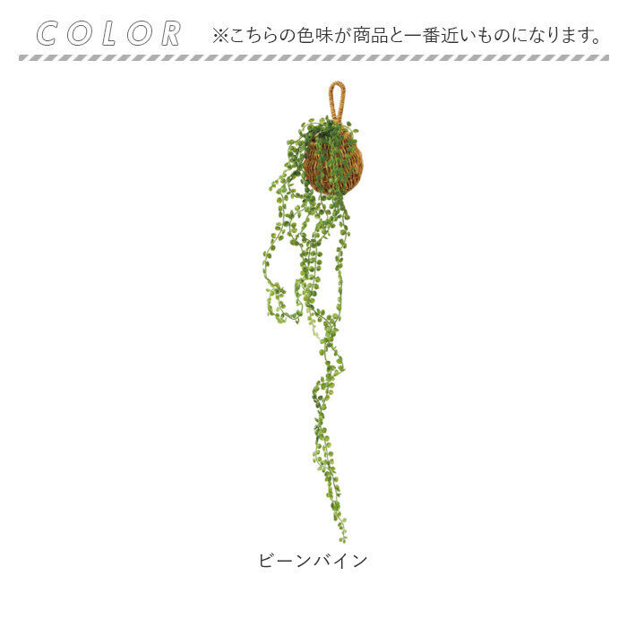 BACKYARD FAMILY「ドロップバスケット 通販 光触媒 フェイクグリーン バスケット かご インテリアグリーン」|その他|
