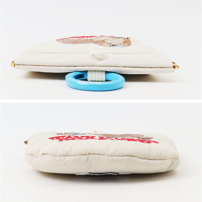 BACKYARD FAMILY「POY ゴミ箱 ポーチ 通販 携帯用ゴミ箱 ミニ ゴミ入れ 刺繍 携帯ゴミ箱 エチケットポーチ」|その他|