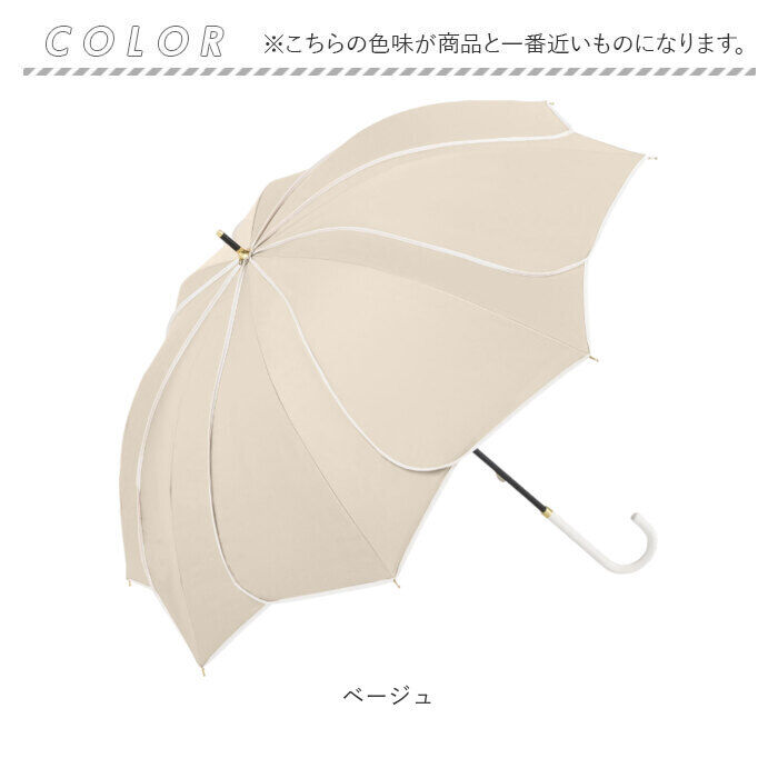 BACKYARD FAMILY「Nakatani 日傘 通販 晴雨兼用傘 長傘 花びら傘 912-033 フレラ UV 傘」|傘|