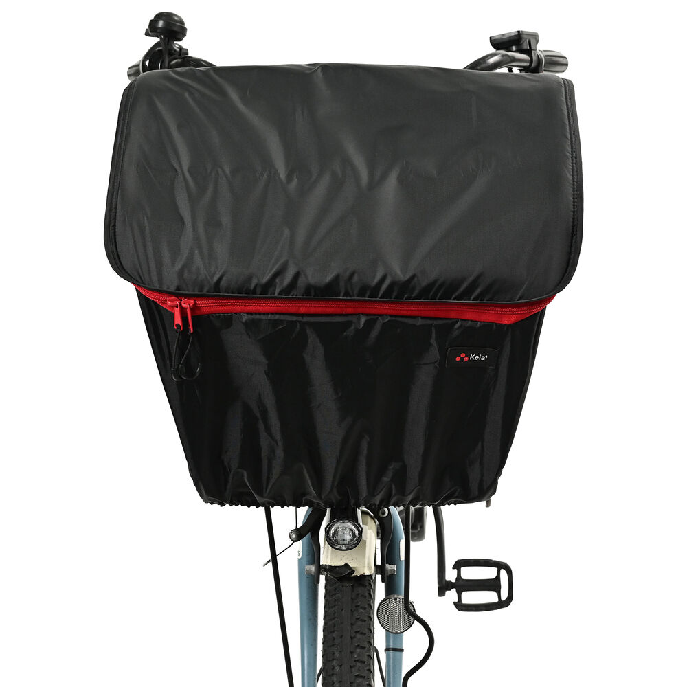 BACKYARD FAMILY「自転車 カゴカバー 前用 通販 Keia(ケイア) かごカバー カゴ バスケット バスケットカバー」|その他|ブラック1