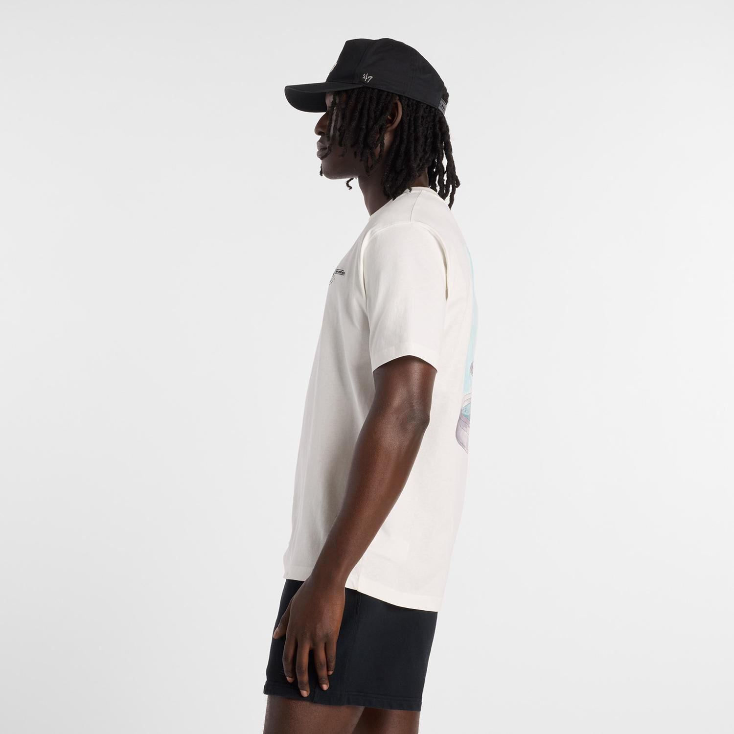 NEW BALANCE 「【NEW BALANCEｳｪｱ】M ﾌｧｳﾝﾃﾝT」|Tシャツ・カットソー|
