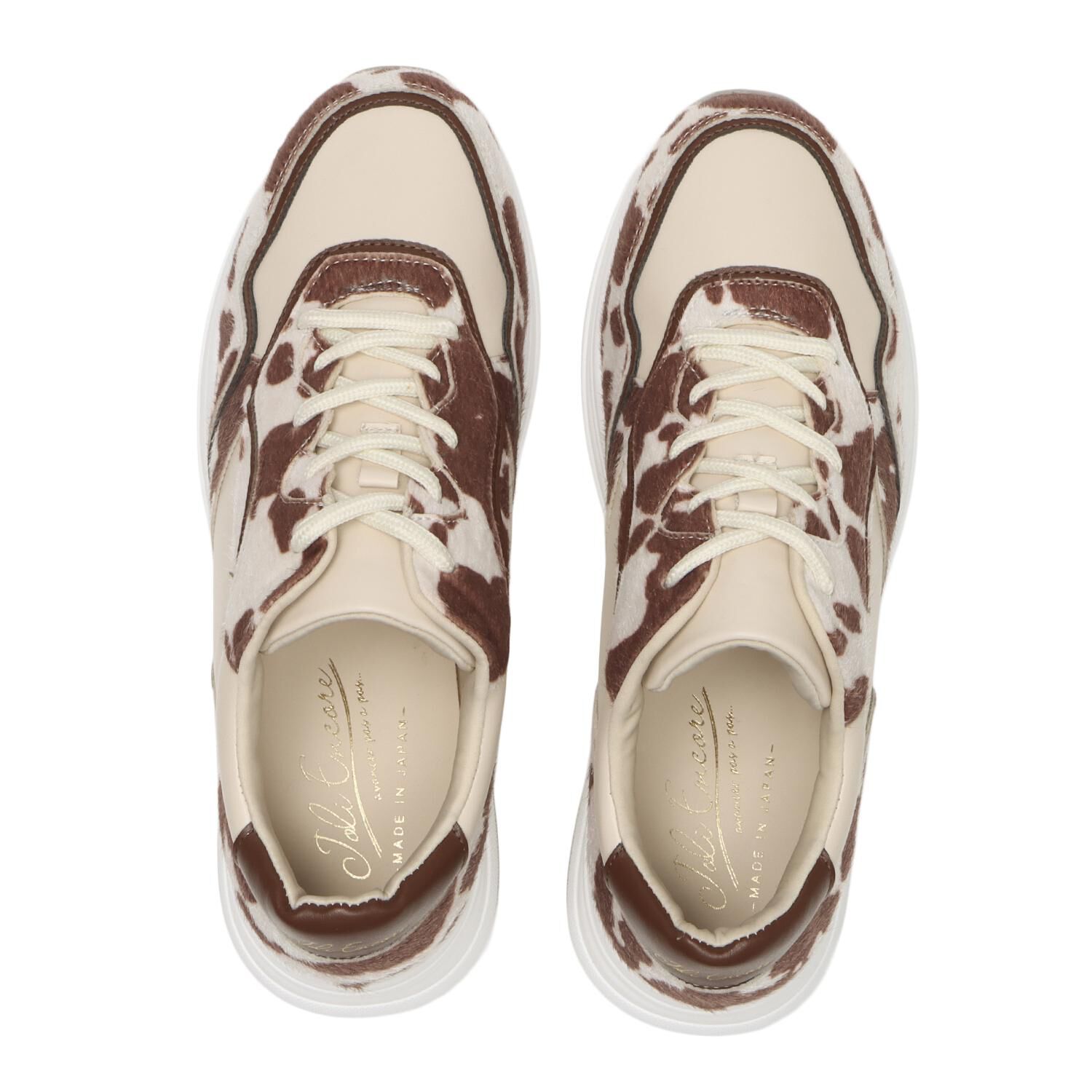 JOLI ENCORE「【JOLI ENCORE(FR)】PLATFORM BICOLOR SNEAKERS 5.5」|スニーカー|