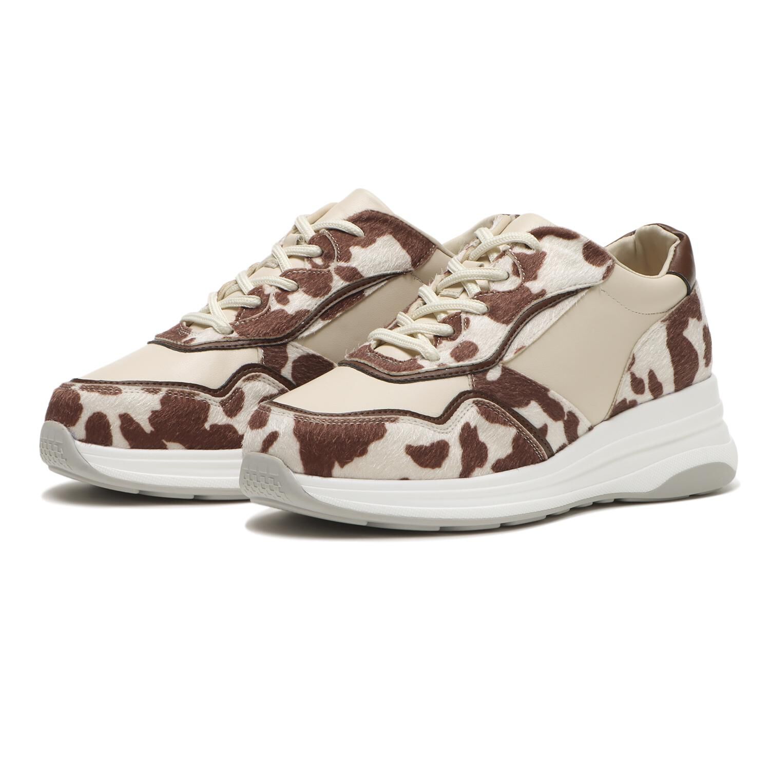 JOLI ENCORE「【JOLI ENCORE(FR)】PLATFORM BICOLOR SNEAKERS 5.5」|スニーカー|