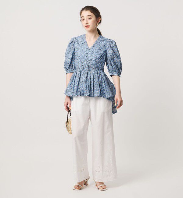 UNITED ARROWS「＜MARIHA＞ラストダンスのブラウス プリント」|シャツ・ブラウス|