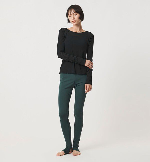 UNITED ARROWS「＜MIYAGI YUKA&times;TO UNITED ARROWS＞テレコ ロングスリーブ カットソー」|Tシャツ・カットソー|
