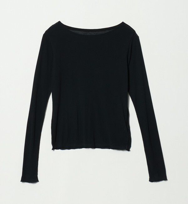 UNITED ARROWS「＜MIYAGI YUKA&times;TO UNITED ARROWS＞テレコ ロングスリーブ カットソー」|Tシャツ・カットソー|