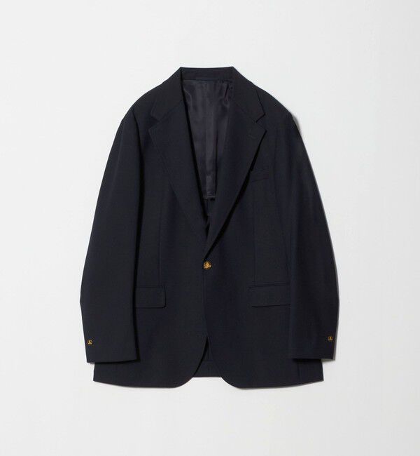 UNITED ARROWS「＜District＞4プライ シングル １ボタン ブレザー」|テーラードジャケット|