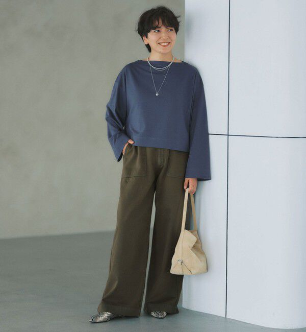 UNITED ARROWS green label relaxing「＜スタイリスト兵藤千尋さんコラボ＞ベイカー ライト デニム」|デニム|OLIVE