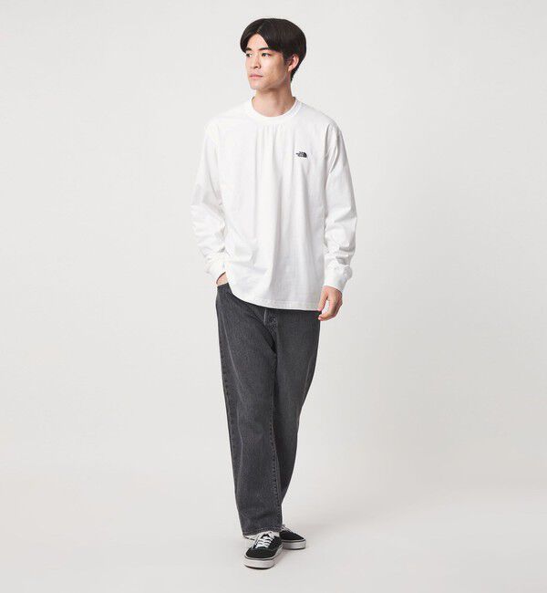 UNITED ARROWS green label relaxing「【WEB限定】＜THE NORTH FACE＞ヌプシ コットン 長袖 Tシャツ」|Tシャツ・カットソー|