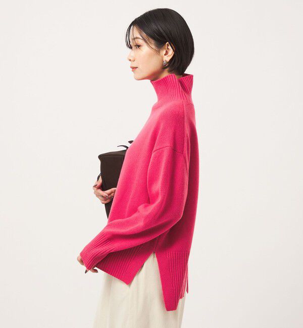 UNITED ARROWS green label relaxing「［size SHORTあり］SERENITY ハイネック プルオーバー ニット」|ニット・セーター|