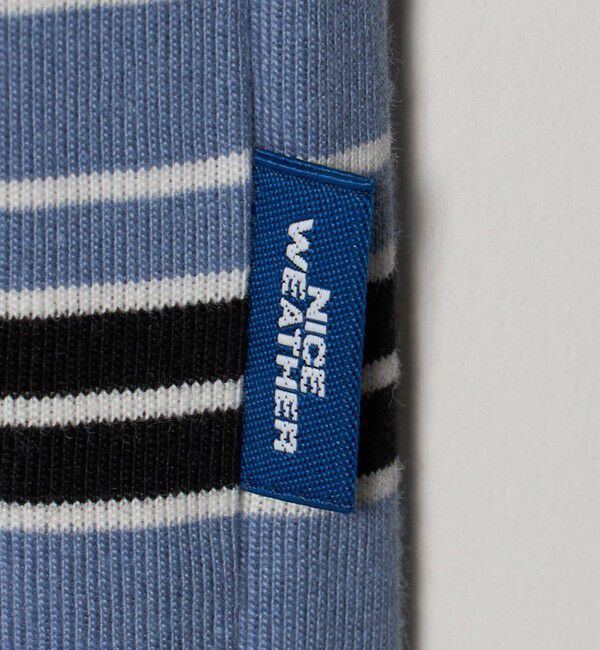 NICE WEATHER「＜NICE WEATHER＞マルチボーダー ショートスリーブ Tシャツ」|Tシャツ・カットソー|