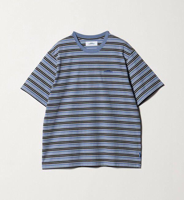 NICE WEATHER「＜NICE WEATHER＞マルチボーダー ショートスリーブ Tシャツ」|Tシャツ・カットソー|