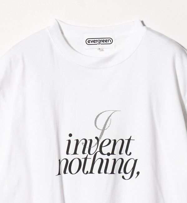 BEAUTY&YOUTH UNITED ARROWS「＜evergreen＞INN IRC プリント Tシャツ」|Tシャツ・カットソー|