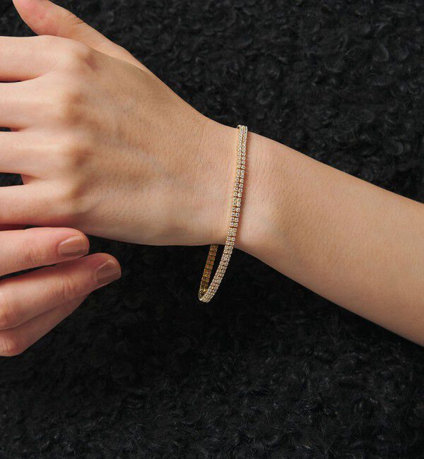 BEAUTY&YOUTH UNITED ARROWS「ダブル 連爪 チェーン ブレスレット」|ブレスレット・バングル|GOLD