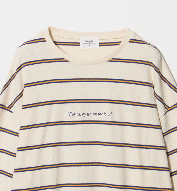 BEAUTY&YOUTH UNITED ARROWS「＜Samplee＞ボーダー ロングスリーブ Tシャツ」|Tシャツ・カットソー|