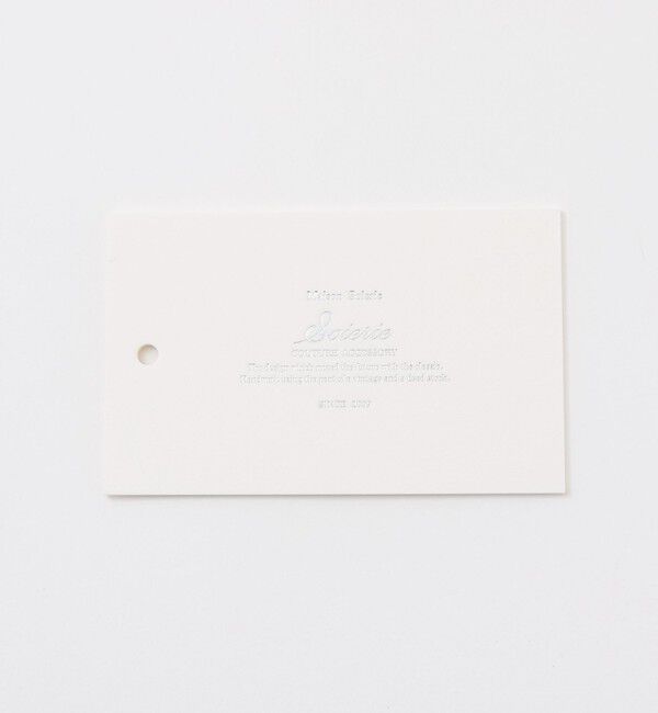BEAUTY&YOUTH UNITED ARROWS「＜Soierie＞Raw edge clip ブレスレット」|ブレスレット・バングル|