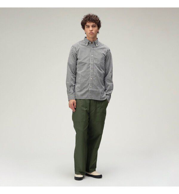BEAMS PLUS「BEAMS PLUS｜B.D. Gingham Check 100/2 Broad｜カジュアルシャツ｜ ボタンダウンシャツ｜チェック柄」|シャツ・ブラウス|