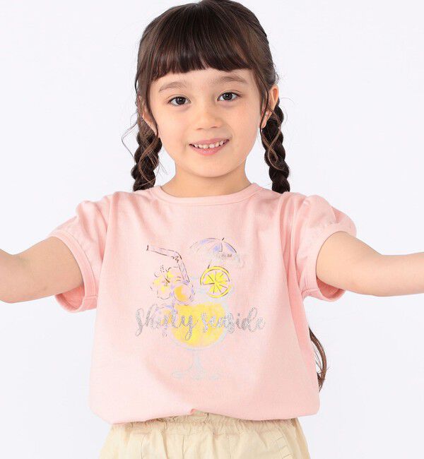SHIPS KIDS「SHIPS KIDS:100～130cm / サマー モチーフ 半袖 Tシャツ」|Tシャツ・カットソー|