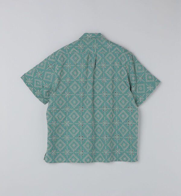 SHIPS「BENCH MARKING SHIRTS: エンブロイダリー オープンカラー シャツ」|シャツ・ブラウス|