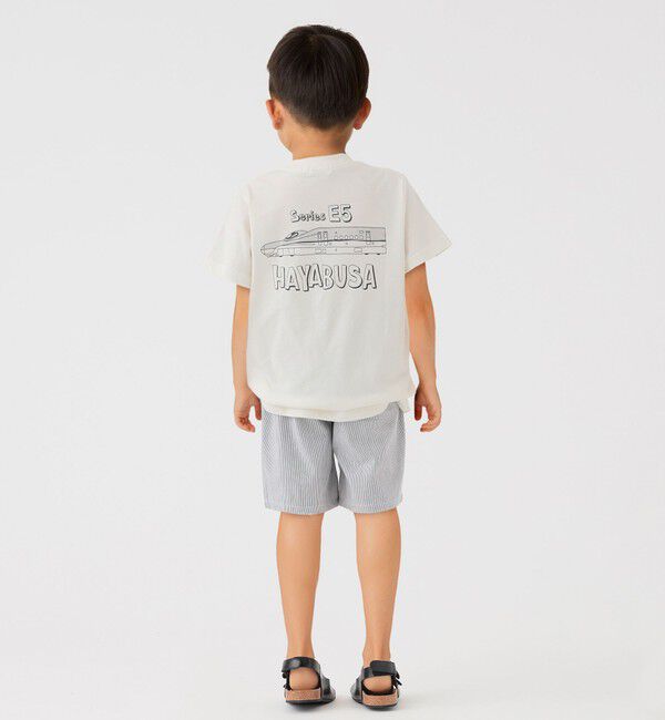 SHIPS Colors 「SHIPS Colors:90～130cm /〈洗濯機可能〉新幹線 プリント Tシャツ◇」|Tシャツ・カットソー|