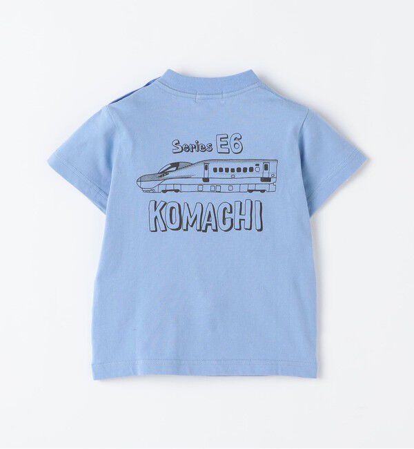 SHIPS Colors 「SHIPS Colors:90～130cm /〈洗濯機可能〉新幹線 プリント Tシャツ◇」|Tシャツ・カットソー|