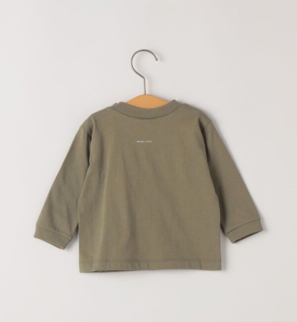 SHIPS KIDS「MOUN TEN.:80cm / コットン ロングスリーブ Tシャツ」|Tシャツ・カットソー|