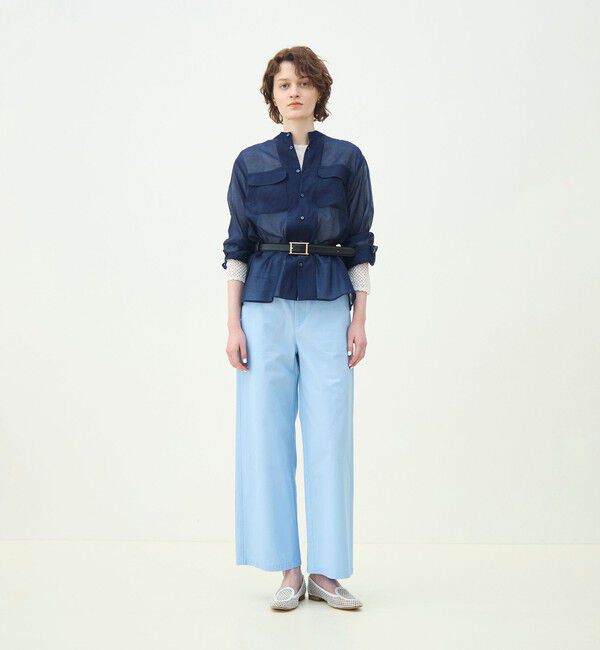 MACPHEE「コットンサージ ドローストリングパンツ」|その他|