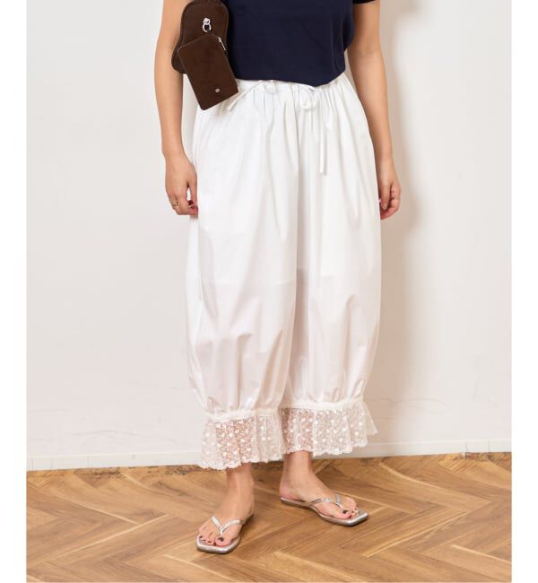  「LACE HEM BALLOON パンツ」|その他|