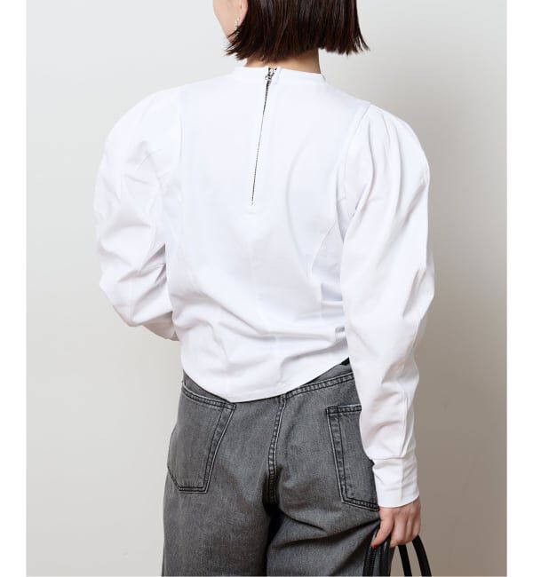  「タックデザインロングスリーブTEE」|Tシャツ・カットソー|