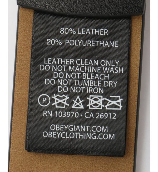 JOINT WORKS「OBEY / オベイ STUDDED STAR BELT」|ベルト|