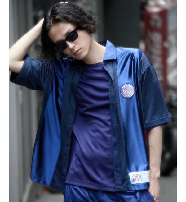 Paris Saint-Germain「【Paris Saint-Germain 】JP Mesh Short Sleeve Shirt」|シャツ・ブラウス|