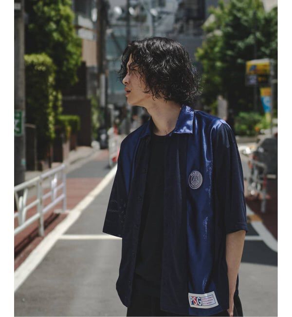 Paris Saint-Germain「【Paris Saint-Germain 】JP Mesh Short Sleeve Shirt」|シャツ・ブラウス|