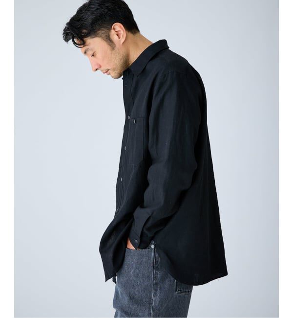 EDIFICE「ETS.MATERIAUX(マテリオ) US ネイビーシャツ」|シャツ・ブラウス|
