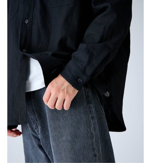 EDIFICE「ETS.MATERIAUX(マテリオ) US ネイビーシャツ」|シャツ・ブラウス|