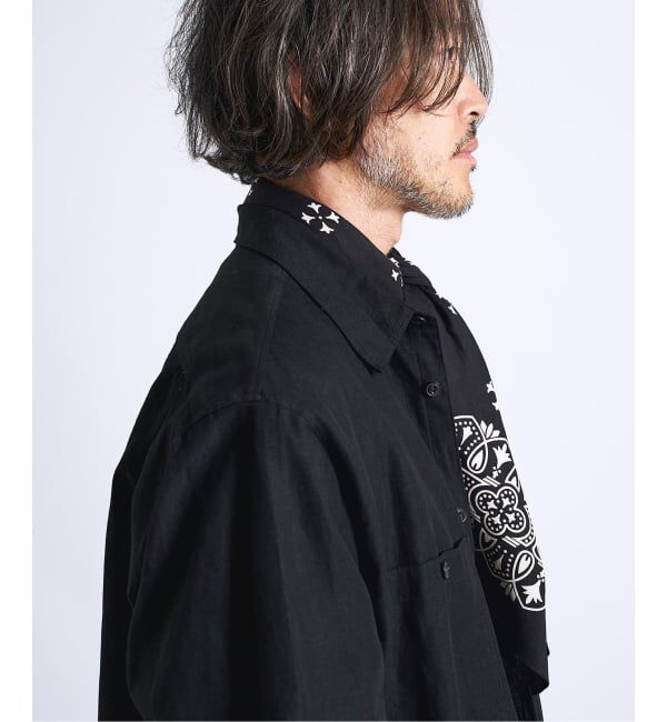 EDIFICE「ETS.MATERIAUX(マテリオ) US ネイビーシャツ」|シャツ・ブラウス|