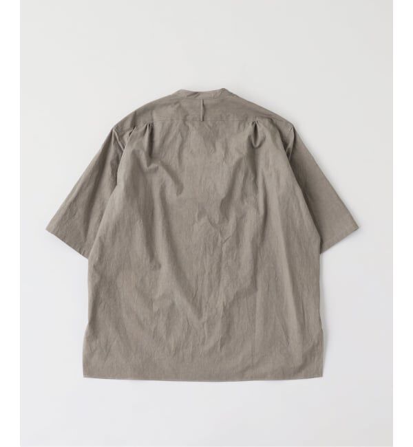 EDIFICE「ETS.MATERIAUX(マテリオ) Sulfur Dyed スタンドシャツ」|シャツ・ブラウス|