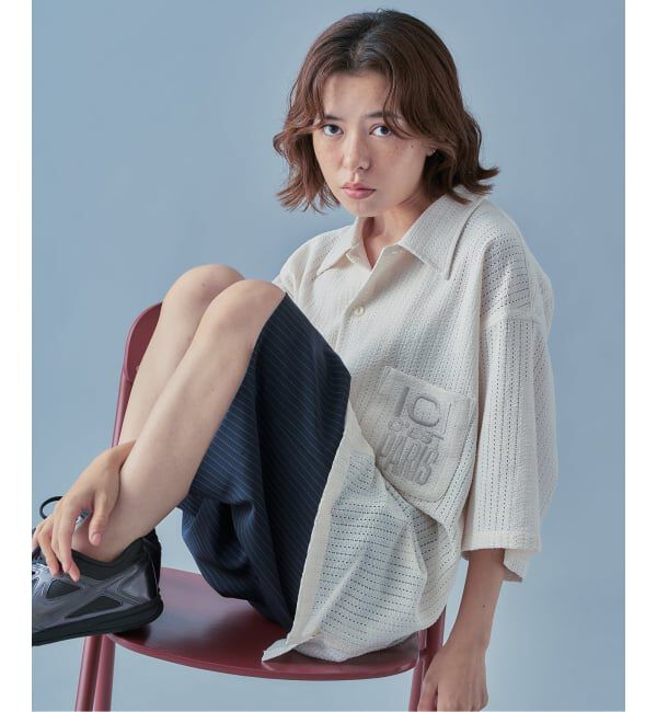 Paris Saint-Germain「【Paris Saint-Germain / パリ・サン＝ジェルマン】 JP CREST PATCH SHIRT」|シャツ・ブラウス|