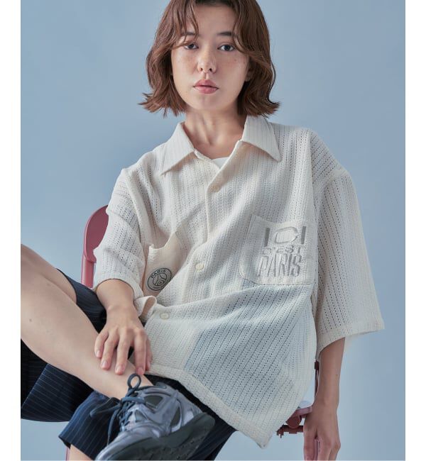 Paris Saint-Germain「【Paris Saint-Germain / パリ・サン＝ジェルマン】 JP CREST PATCH SHIRT」|シャツ・ブラウス|